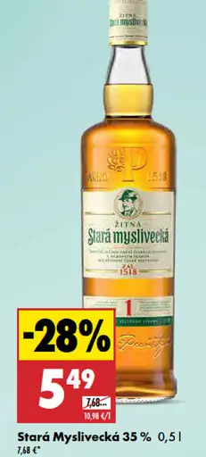 Stará Myslivecká 35%