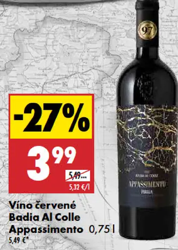 Badia Al Colle Vino červené Appassimento