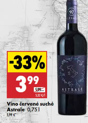 Vino červené suché Astrale