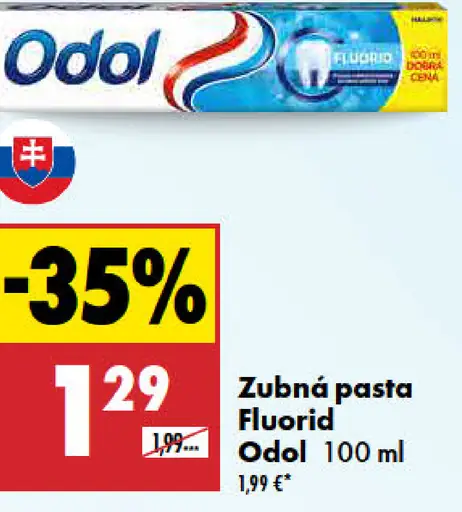 Odol Fluorid zubná pasta