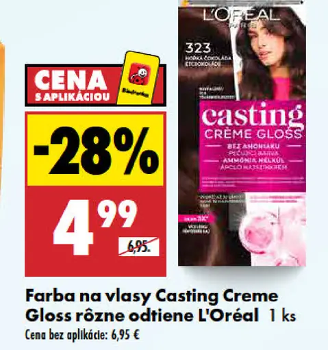 Farba na vlasy Casting Creme Gloss rôzne odtiene