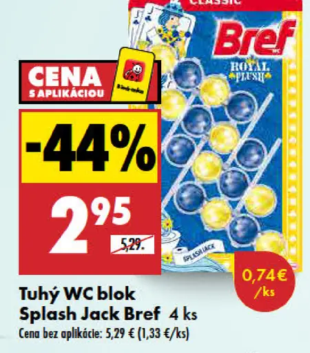 Tuhý WC blok Splash Jack Bref, Classic