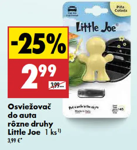 Little Joe Osviežovač do auta