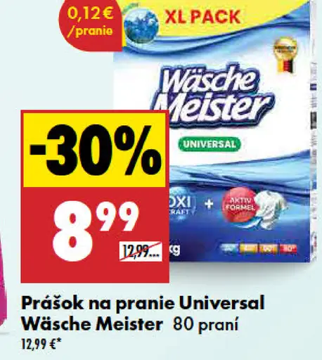 Wäsche Meister Universal prášok na pranie