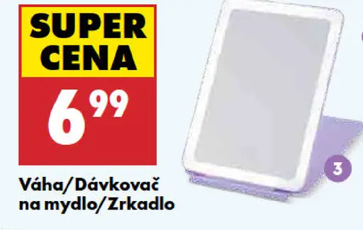 Hoffen zrkadlo s LED osvetlením