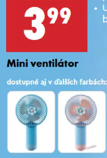 Hoffen mini ventilátor