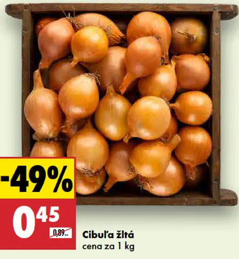 Cibuľa žltá