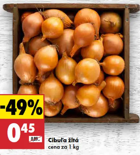 Cibuľa žltá