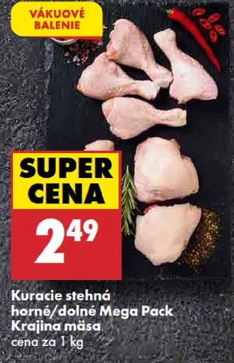 Kuracie stehná horné / dolné mega pack
