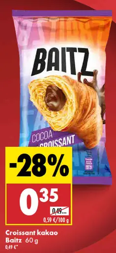 Baitz kakaový croissant
