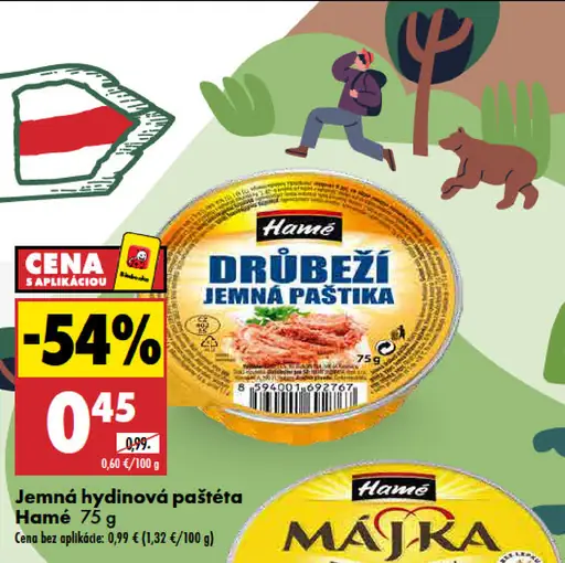 Hamé jemná hydinová paštéta