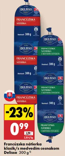 Francúzska nátierka klasik