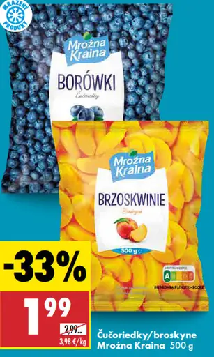 Mrazená Krajina čučoriedky