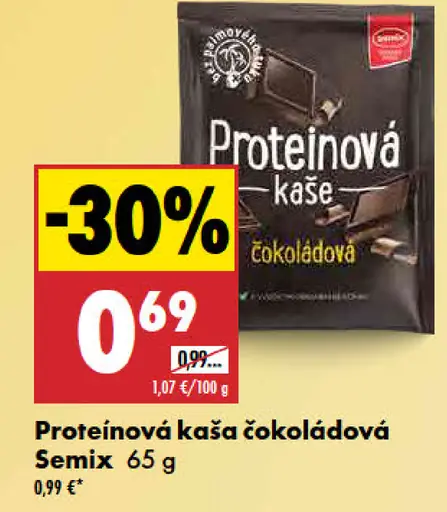 Semix Proteínová kaša čokoládová