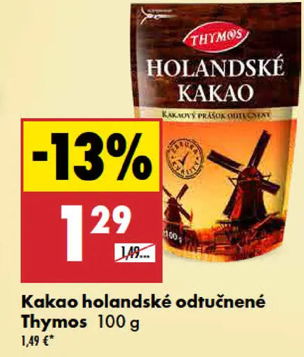 Thymos Holandské kakao