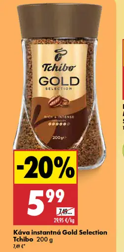 Tchibo Gold Selection instantná káva