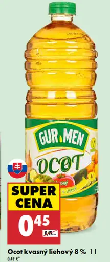 Gurmen octový kvasný liehový 8 %