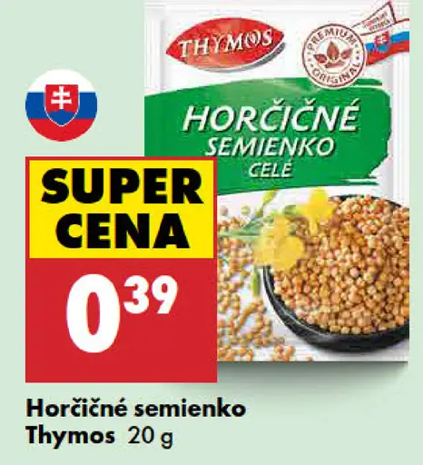 Thymos Horčičné semienko celé