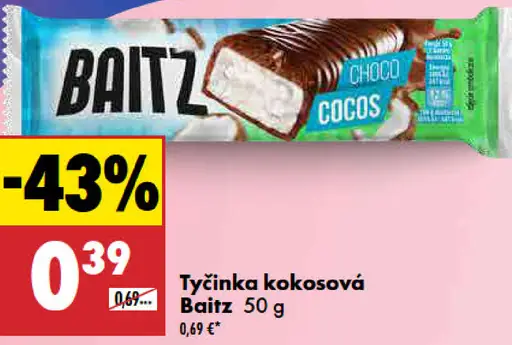 Baitz Tyčinka kokosová