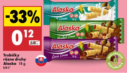 Trubička Alaska Cream