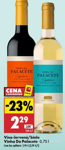 Červené víno Vinha Do Palacete
