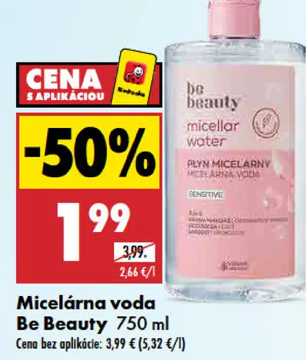 Be Beauty pleťová micelárna voda