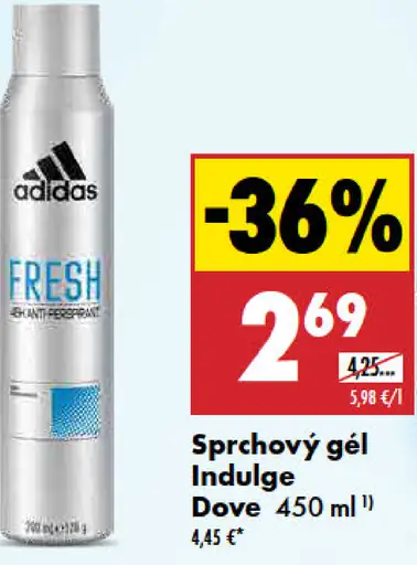 Adidas pánsky dezodorant v spreji rôzne druhy