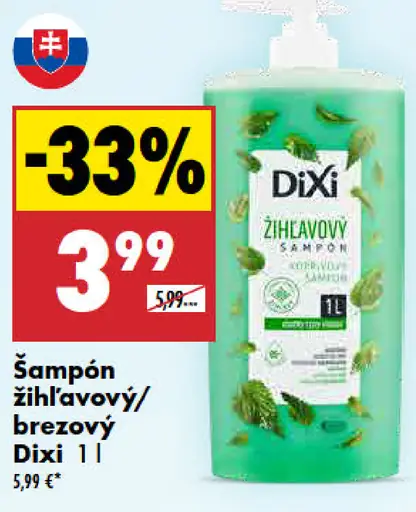 Dixi Žihľavový šampón