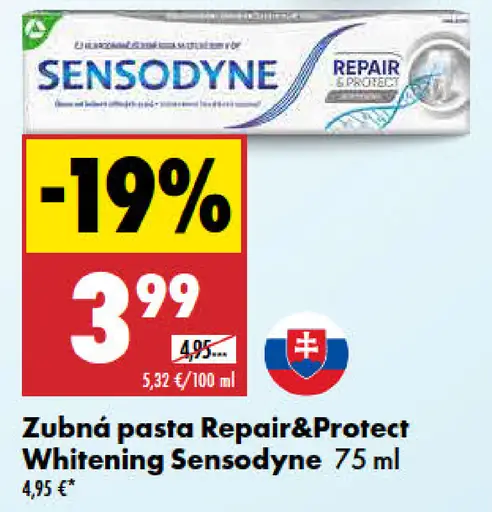 Sensodyne Repair & Protect Whitening zubná pasta