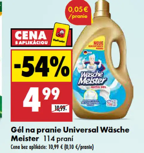 Wäsche Meister Universal gél na pranie