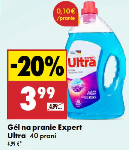Expert Ultra gél na pranie