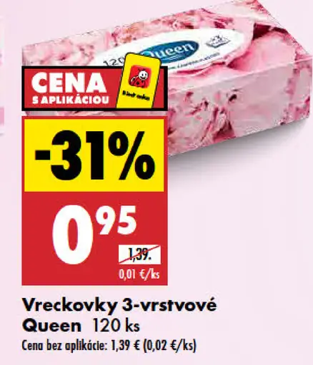 Queen Vreckovky 3-vrstvové