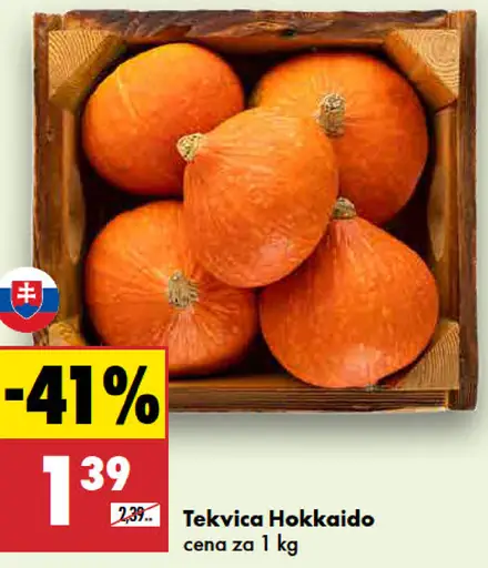 Tekvica Hokkaido