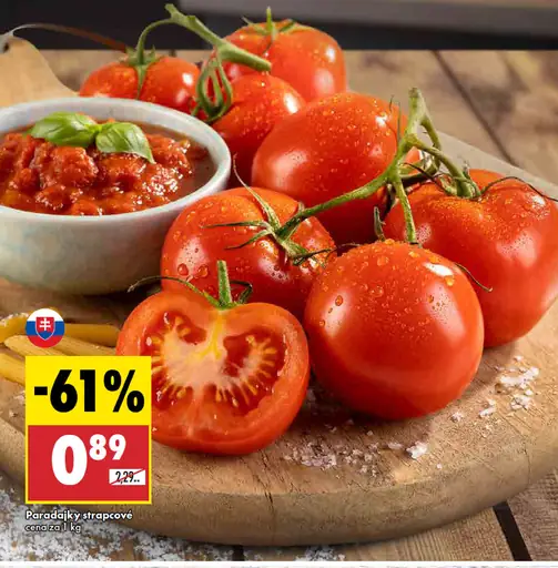 Paradajky strapcové