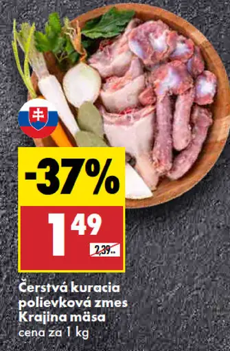Čerstvá kuracia polievková zmes