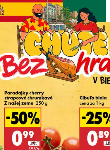 Paradajky cherry strapcové chrumkavé Z našej zeme