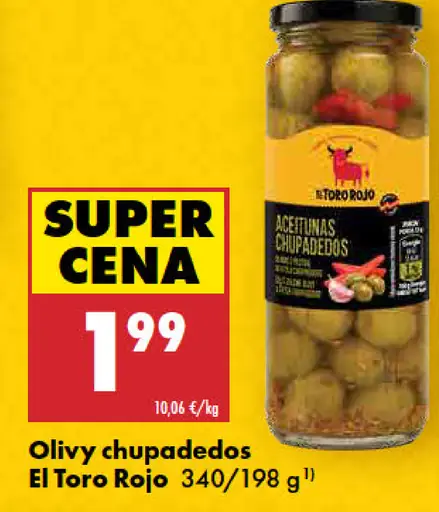 Olivy s citrónom alebo paprikou