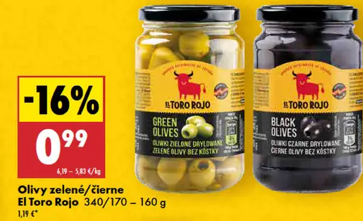 Zelené alebo čierne olivy bez kôstky
