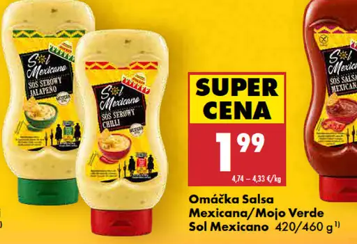 Sol Mexicano omáčka Salsa Mexicana