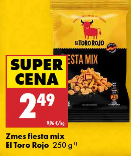 Zmes fiesta mix El Toro Rojo