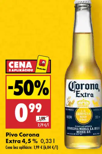 Corona Pivo Extra 4,5 %