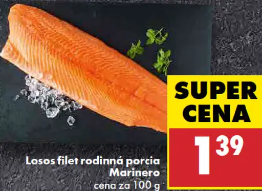 Marinero Losos filet rodinná porcia
