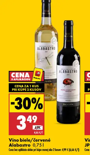 Alabastro víno biele