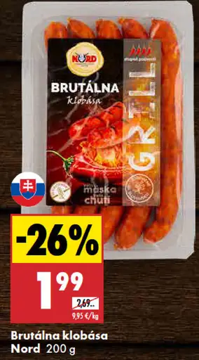 Nord Brutálna klobása