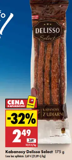 Delisso Kabanosy Select