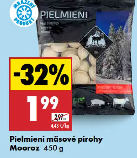 Pielmieni mäsové pirohy Mooroz