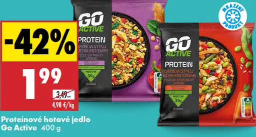 Proteínové hotové jedlo Go Active