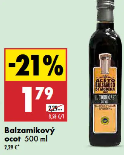 Il Torrione Balsamikový ocot