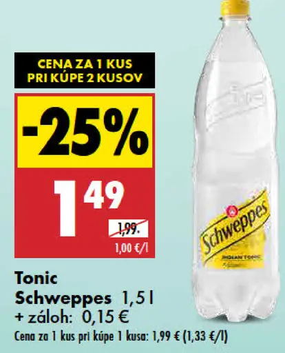 Tonic Schweppes