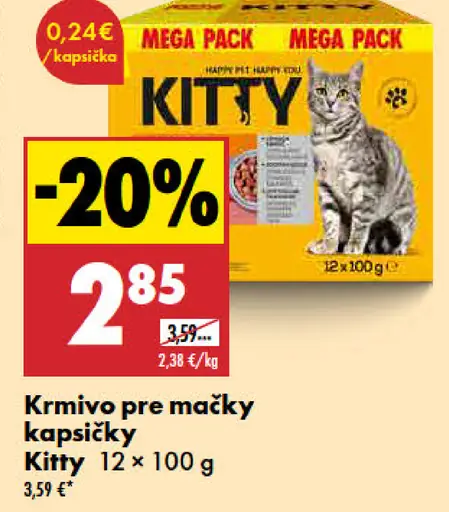 Kitty kapsičky pre mačky